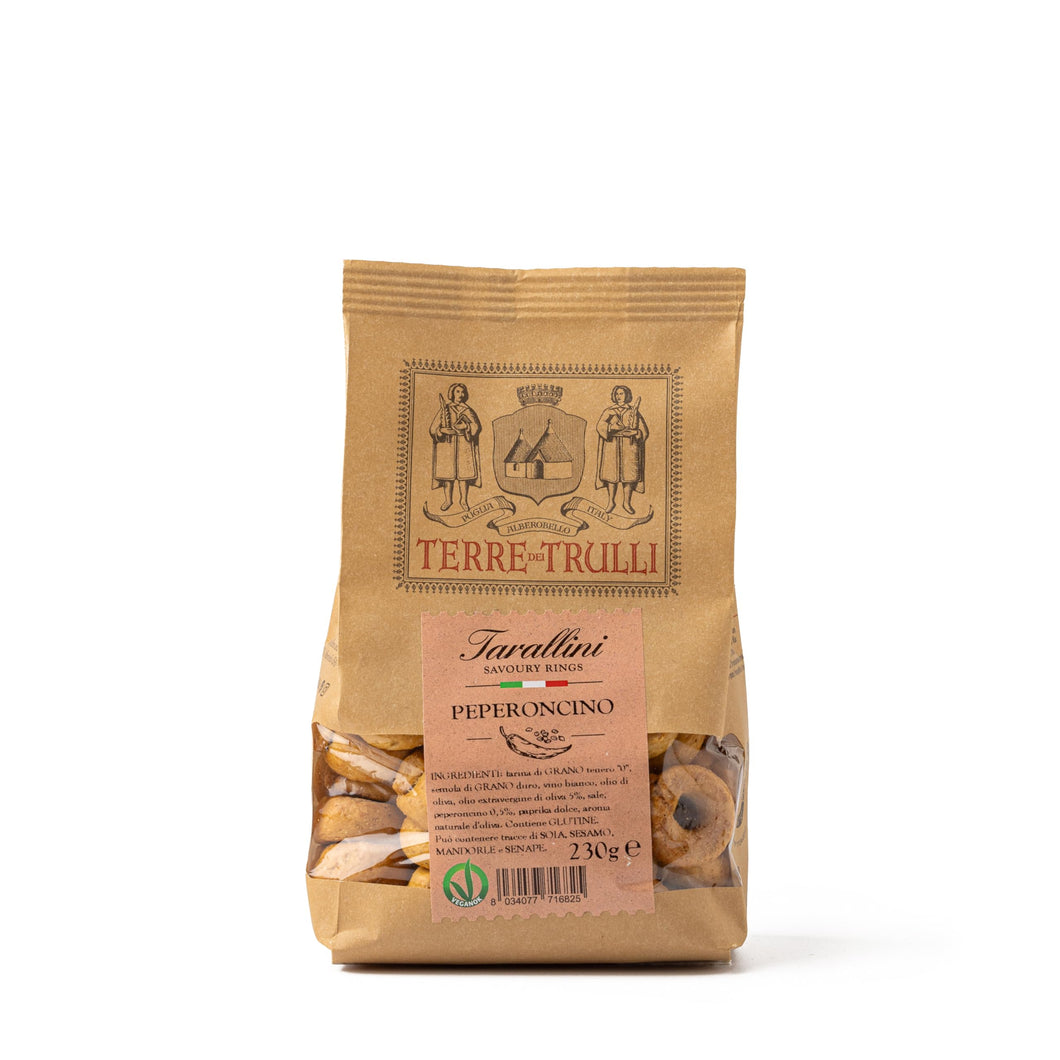 Terra Dei Trulli Tarallini Chili (Single Sample Pack) 230g
