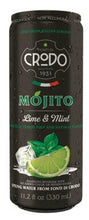 Load image into Gallery viewer, Crodo Mojito - Italian Sparkling Beverage with Lime &amp; Mint, 11.2 Oz. Cans 4-Pack
