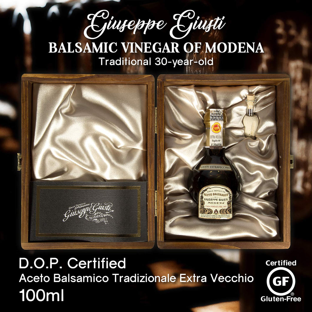 Giuseppe Giusti Balsamic Vinegar of Modena Traditional 25 year old DOP certified - Tradizionale Extra Vecchio, 100ml