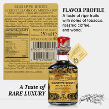 Load image into Gallery viewer, Giuseppe Giusti Balsamic Vinegar 4 Gold Medals &quot;4th Centenario&quot; Cubica 15 year
