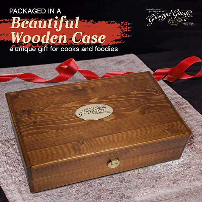 Giusti Modena 1605 Wooden Gift Collections - Balsamic Vinegar I.G.P.