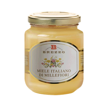 Brezzo Wildflowers Honey, 100% Pure Italian Honey, 12 oz | 350g