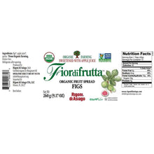 Load image into Gallery viewer, Rigoni Organic Fig Fruit Spread 9.17 oz (Case of 6)
