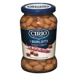 Cirio Borlotti Beans Jar 13.5 oz