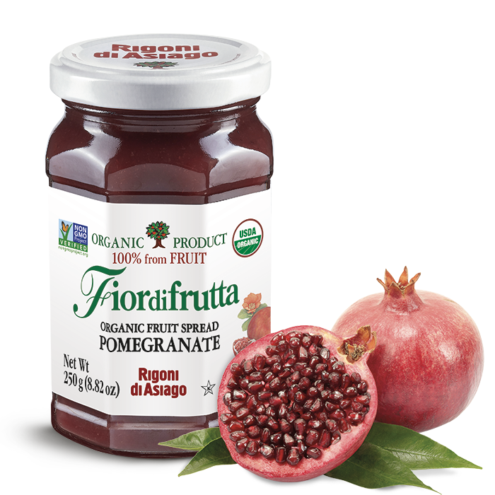 Rigoni Organic Pomegranate Fruit Spread 8.8 0z (Case of 6)