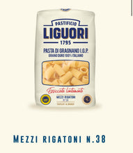 Load image into Gallery viewer, Liguori Mezzi Rigatoni / No. 38 (16-Pack Discount)
