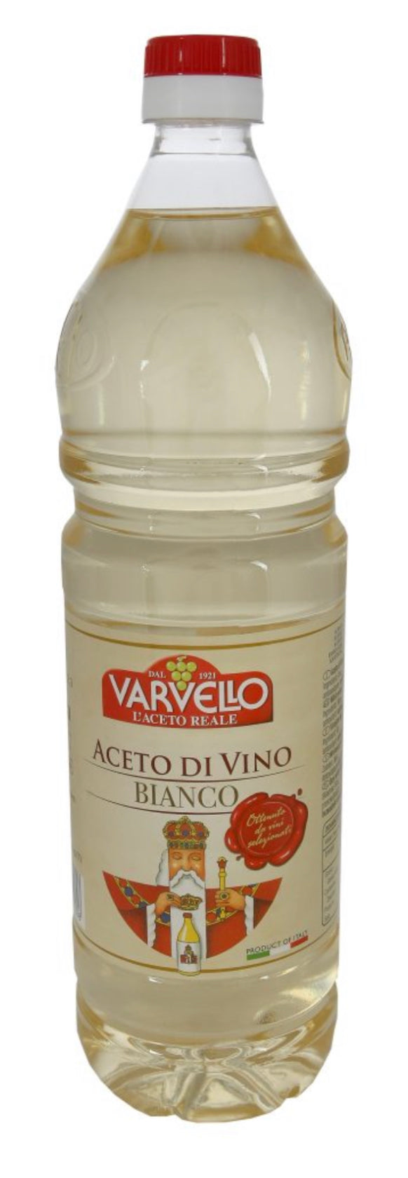 WHITE WINE VINEGAR 6% “VARVELLO” 1Lt (Plastic Bottle) 6 Bottles