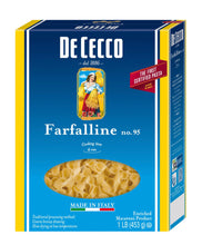 Load image into Gallery viewer, De Cecco Farfalline no.95 Pasta, 16 oz / 20 Packages Per Case
