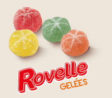 Load image into Gallery viewer, Rovelle Fruit Jelly Candy - Apple, Lemon, Orange &amp; Cherry / 160gm each ( 32Packages Per Case)
