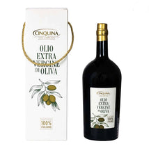 Load image into Gallery viewer, Cinquina Magnum (Gift-Box) Italian Extra Virgin Olive Oil , 50.7 fl oz (1.5 l)
