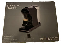 Load image into Gallery viewer, Ambiano Coffee Nespresso Capsule Machine + 100ct Case of Borbone Pods
