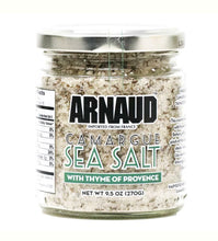 Load image into Gallery viewer, Arnaud - Camargue Sea Salt with Thyme, 9.5oz ( Case of 6/Jars )
