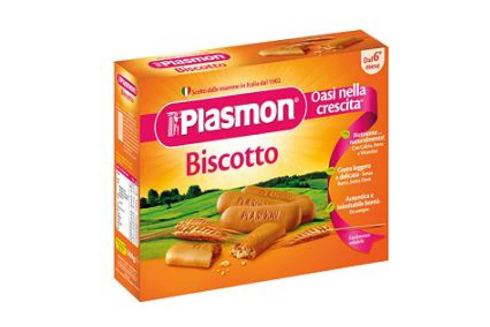 Plasmon Biscuits (Biscotti) 11.3 oz (Case of 6 Packs)