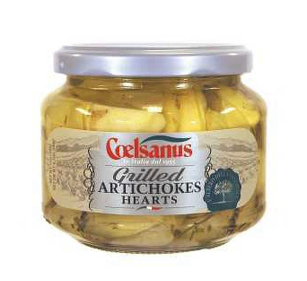 Coelsanus Grilled Artichokes in Oil, Italy (12 oz)