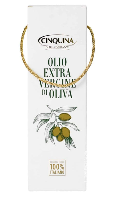 Cinquina Magnum (Gift-Box) Italian Extra Virgin Olive Oil , 50.7
