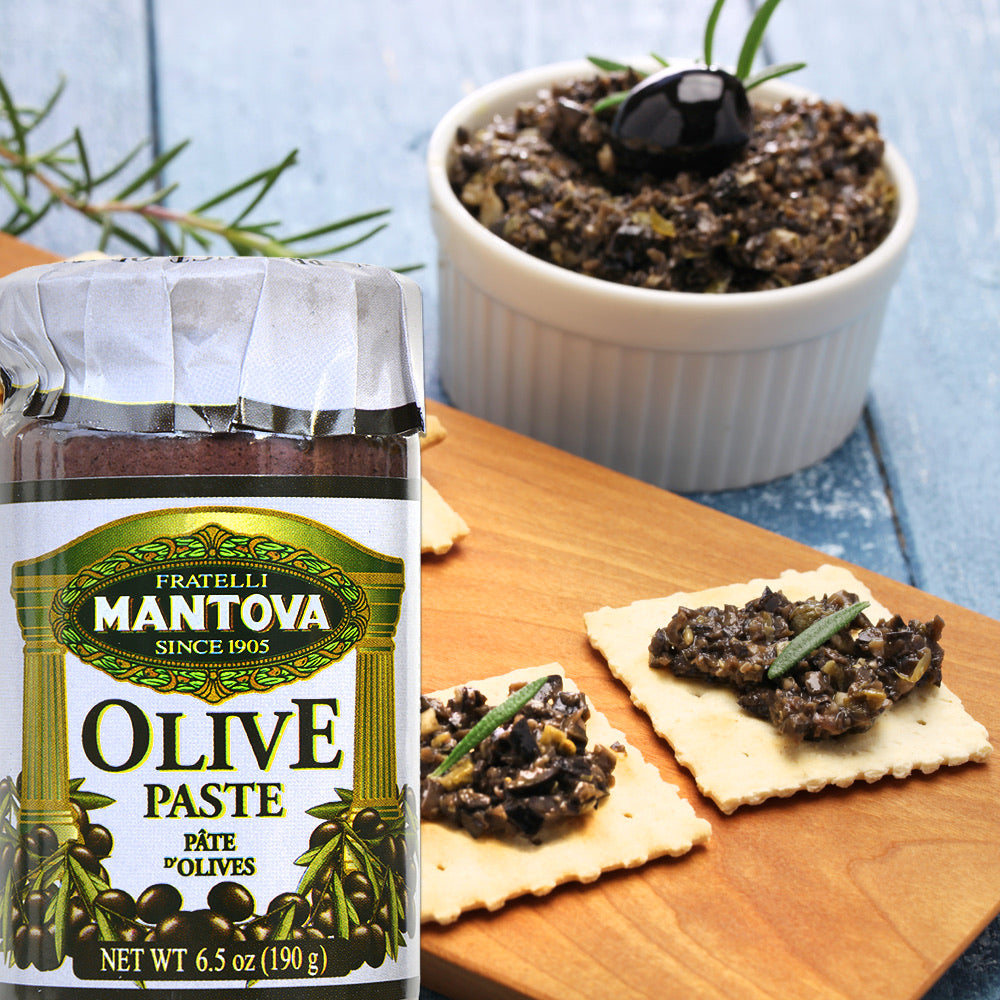 Mantova Italian Olive Paste 6.5oz. ( Case of 12-Jars )