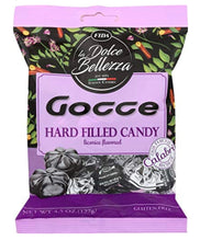 Load image into Gallery viewer, Fida Hard Filled Italian Candy, Gocce Licorice, 4.5 Ounce (Pack of 3)
