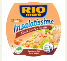 Load image into Gallery viewer, Rio Mare Insalatissima Couscous &amp; Tuna Salad Can (Pack Of 3), 16.8 Ounce
