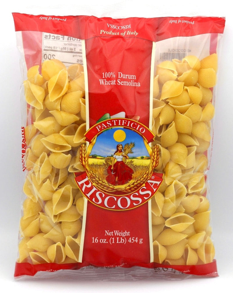 Riscossa Cocciole - Pasta Shells 1-Lb (12-Packs)