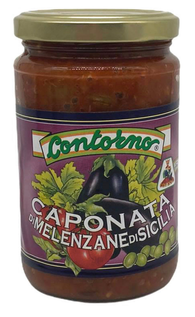 Contorno Caponata di Melenzene Sicilian Eggplant - 10.5 oz (6-Pack)