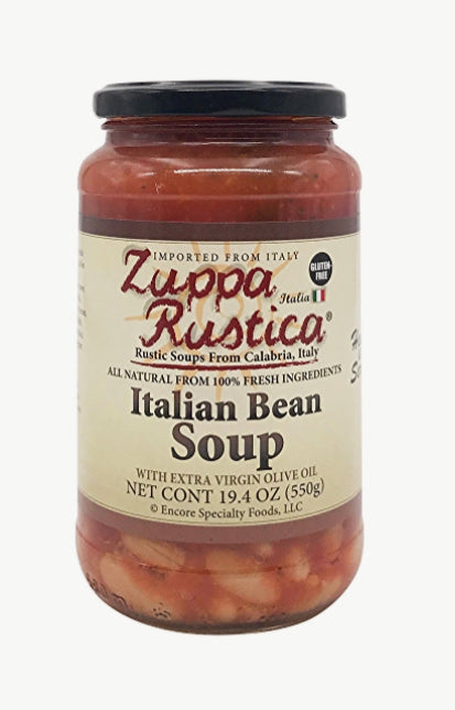 Zuppa Rustica Italian Bean Soup 19.4oz (4-Jars)