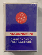 Load image into Gallery viewer, Masenghini / Baccarà Official Playing Cards Blue Box #.75
