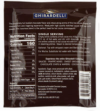 Load image into Gallery viewer, Ghirardelli / Double Hot Chocolate Cocoa (Case of 15packets) 1.5oz Each
