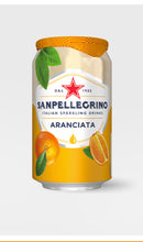 Load image into Gallery viewer, San Pellegrino Orange / Aranciata Sparkling Fruit Beverage, 6/Pack 11.15oz Cans.
