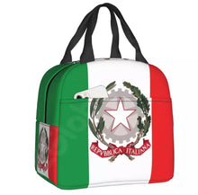 Load image into Gallery viewer, Italia National Team / Insulated Lunch Tote Bag for Women Italian Soccer Football Portable Cooler Thermal lunch Box Kids School Children
