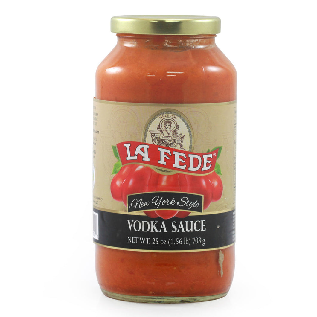 La Fede Vodka Sauce, 24 oz ( Case of 6- Jars)