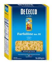 Load image into Gallery viewer, De Cecco Farfalline no.95 Pasta, 16 oz / 20 Packages Per Case
