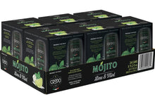 Load image into Gallery viewer, Fonti Di Crodo - Mojito, Italian Sparkling Beverage with Lime &amp; Mint, 11.2 Oz. Cans (Pack of 24)

