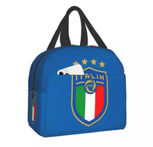 Load image into Gallery viewer, Italia National Team / Insulated Lunch Tote Bag for Women Italian Soccer Football Portable Cooler Thermal lunch Box Kids School Children
