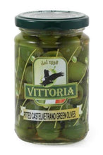 Load image into Gallery viewer, Vittoria Pitted Castelvetrano Green Olives, 280g (12-Jar Case)

