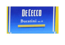 Load image into Gallery viewer, De Cecco Pasta, Bucatini No.15, Slow Dried - 1 lb / 20packs in case
