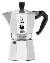 Load image into Gallery viewer, Bialetti - Moka Espresso Maker, 3 Cups (4.3 Oz - 130 Ml) Aluminium, Silver
