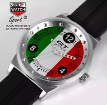 Load image into Gallery viewer, GT Watch Men Italy Flag F1 Sport Watch Mens Watches Top Brand Luxury Men&#39;s Watch
