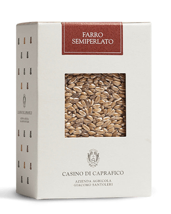 CASINO DI CAPRAFICO WHOLE FARRO, ITALY 500G 1.1 LBS (6-Pack Discount)