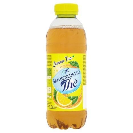 San Benedetto Lemon Tea, 16.9 fl oz. / 500 ML (Case 12-Pack