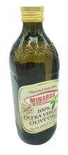 Load image into Gallery viewer, MINARDA – EXTRA VIRGIN OLIVE OIL 100% –1L – GLASS BOTTLE
