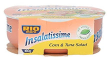 Load image into Gallery viewer, Rio Mar Tuna Fish Insalatissime Corn Tuna Salad Ready To Eat - 5.64 oz (3-Pack)
