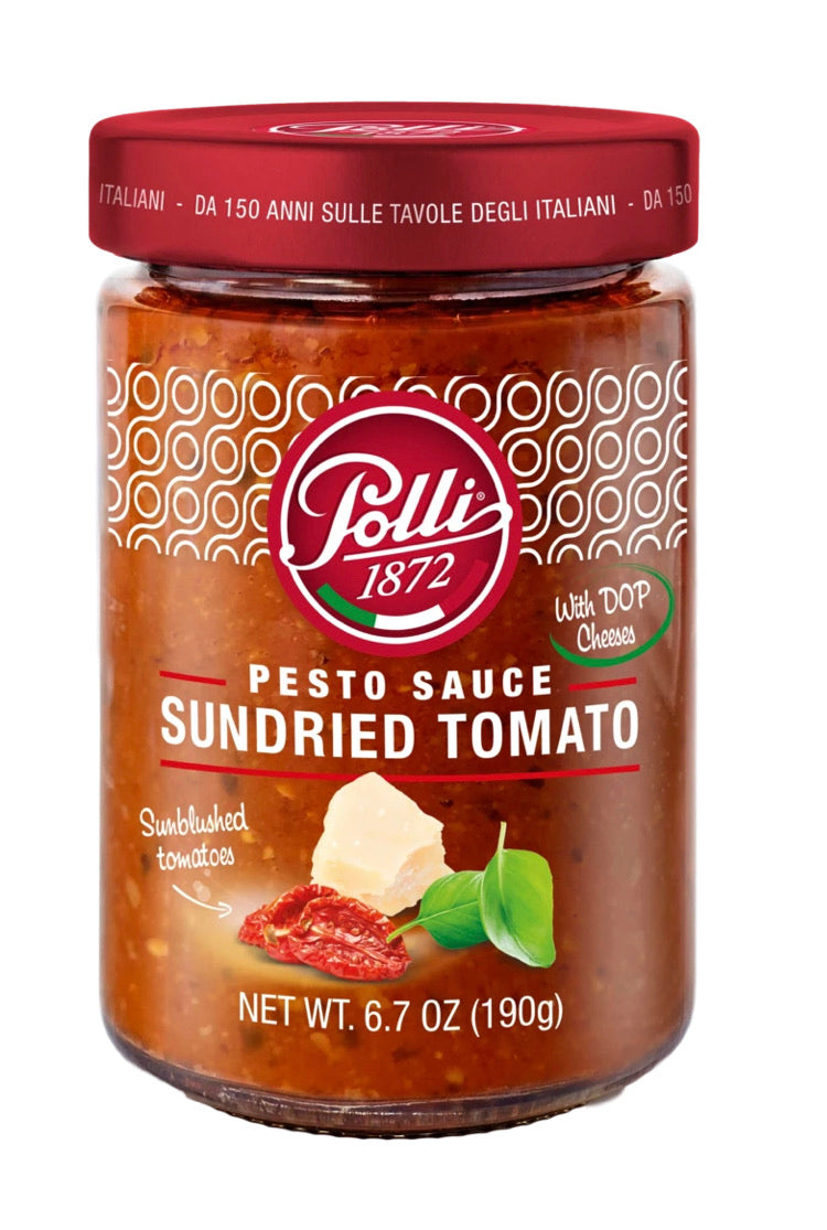 Polli - Pesto Sauce Sun-dried Tomato / 6.7 oz