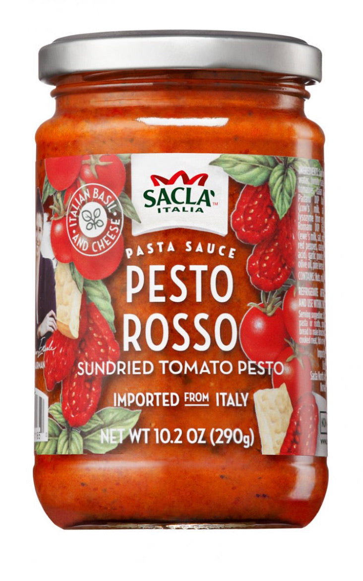 Sacla Pesto Rosso with Sun Dried Tomatoes