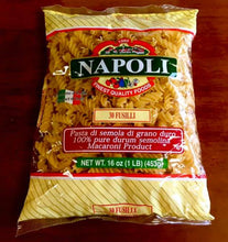 Load image into Gallery viewer, Napoli Fusilli Dry Pasta 1lb. (20-Packs/Case
