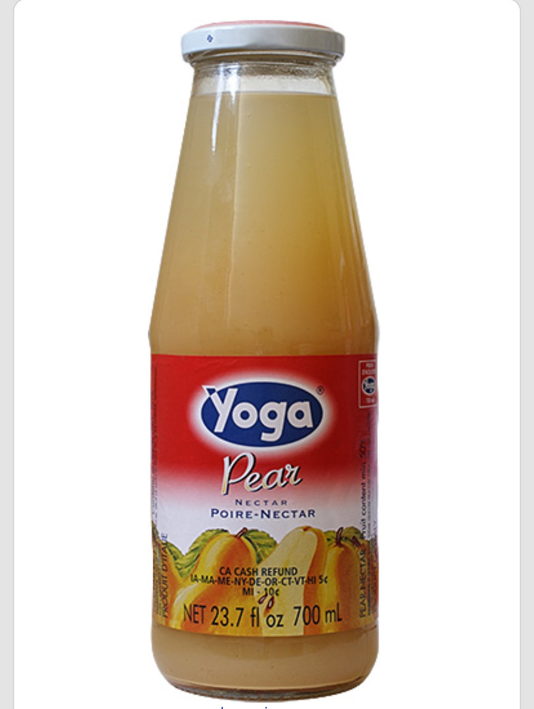Yoga Pear Nectar / a 23.7 fl.oz - (Case of 6)
