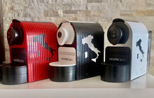 Load image into Gallery viewer, Mixpresso White Italian  Map- Nespresso Compatible Capsule Espresso Machine (Plus One Case of 100 Borbone Caps)
