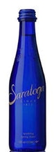 Load image into Gallery viewer, Saratoga Sparkling Spring Water, 12oz Cobalt Blue Glass Bottle (24-Bottles Per Case)
