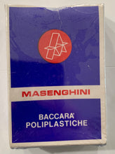 Load image into Gallery viewer, Masenghini / Baccarà Official Playing Cards Blue Box #.75

