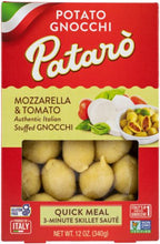 Load image into Gallery viewer, Pataro / MOZZARELLA &amp; TOMATO STUFFED GNOCCHI 340gr. (Case of 6 Packs )
