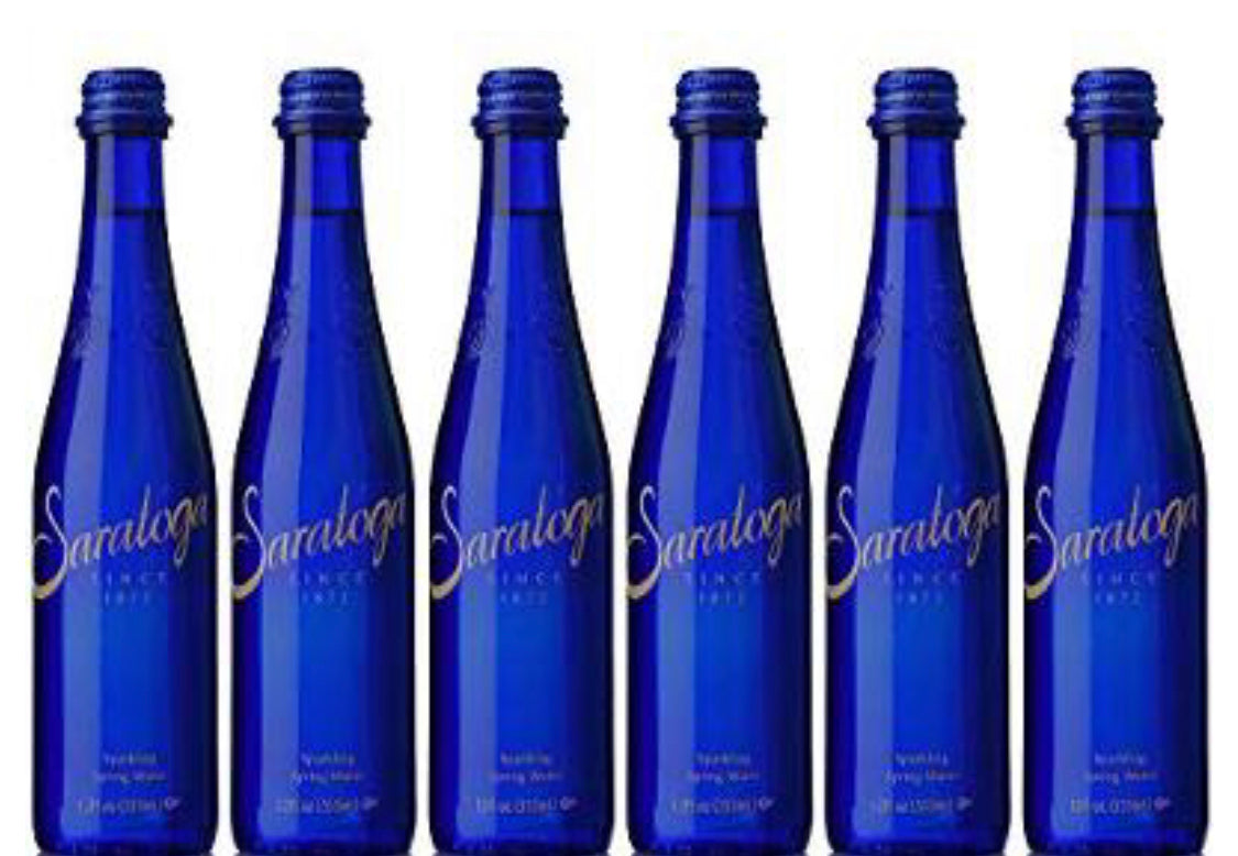Saratoga - Still - Spring Water - 12 oz (24 Glass Bottles)